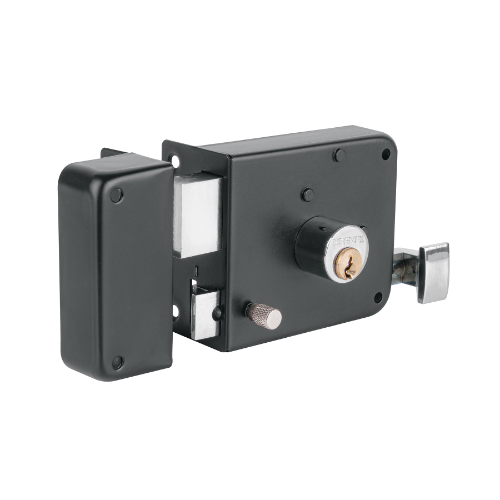 Cerradura Instalafacil Izquierda Negra 48368 Hermex